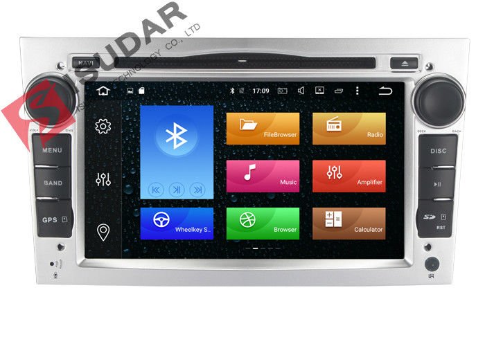 Silver Panel Opel Corsa Dvd Player , Android Bluetooth Car ...