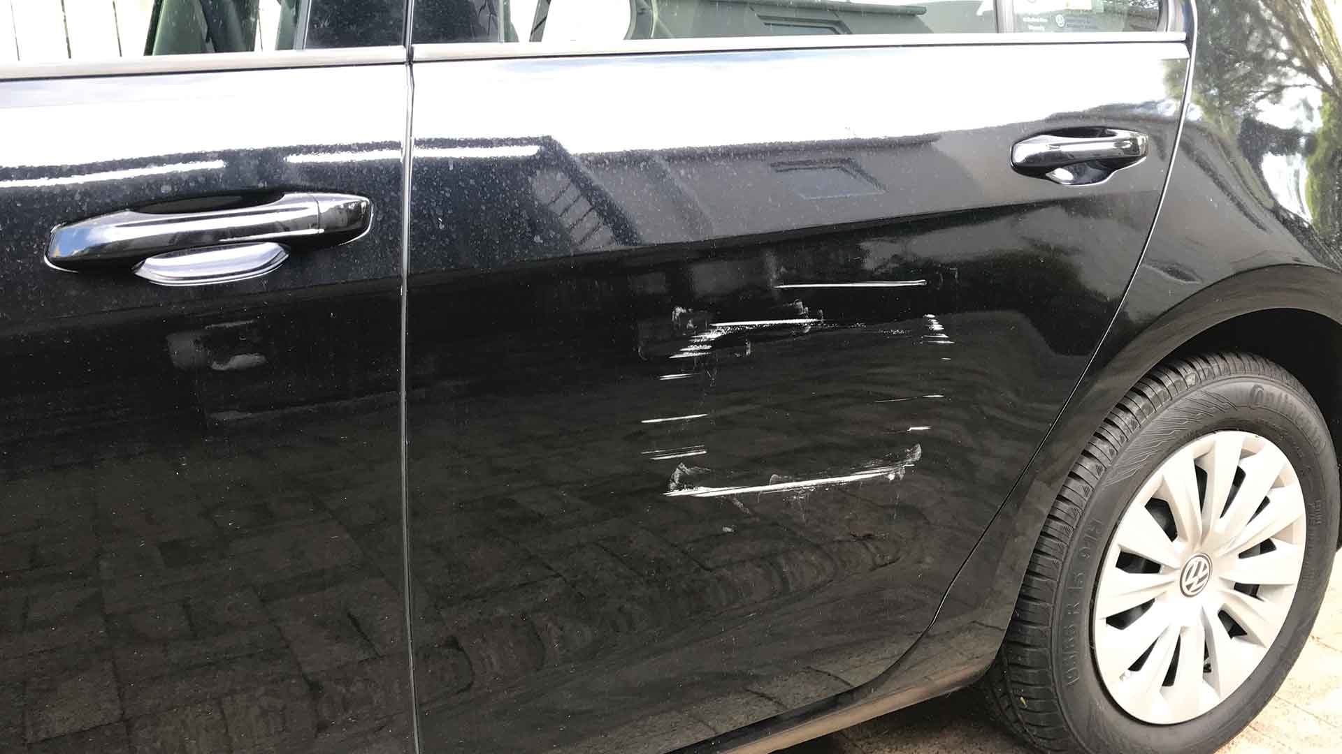 Small Scratch On Car Door Repair Cost