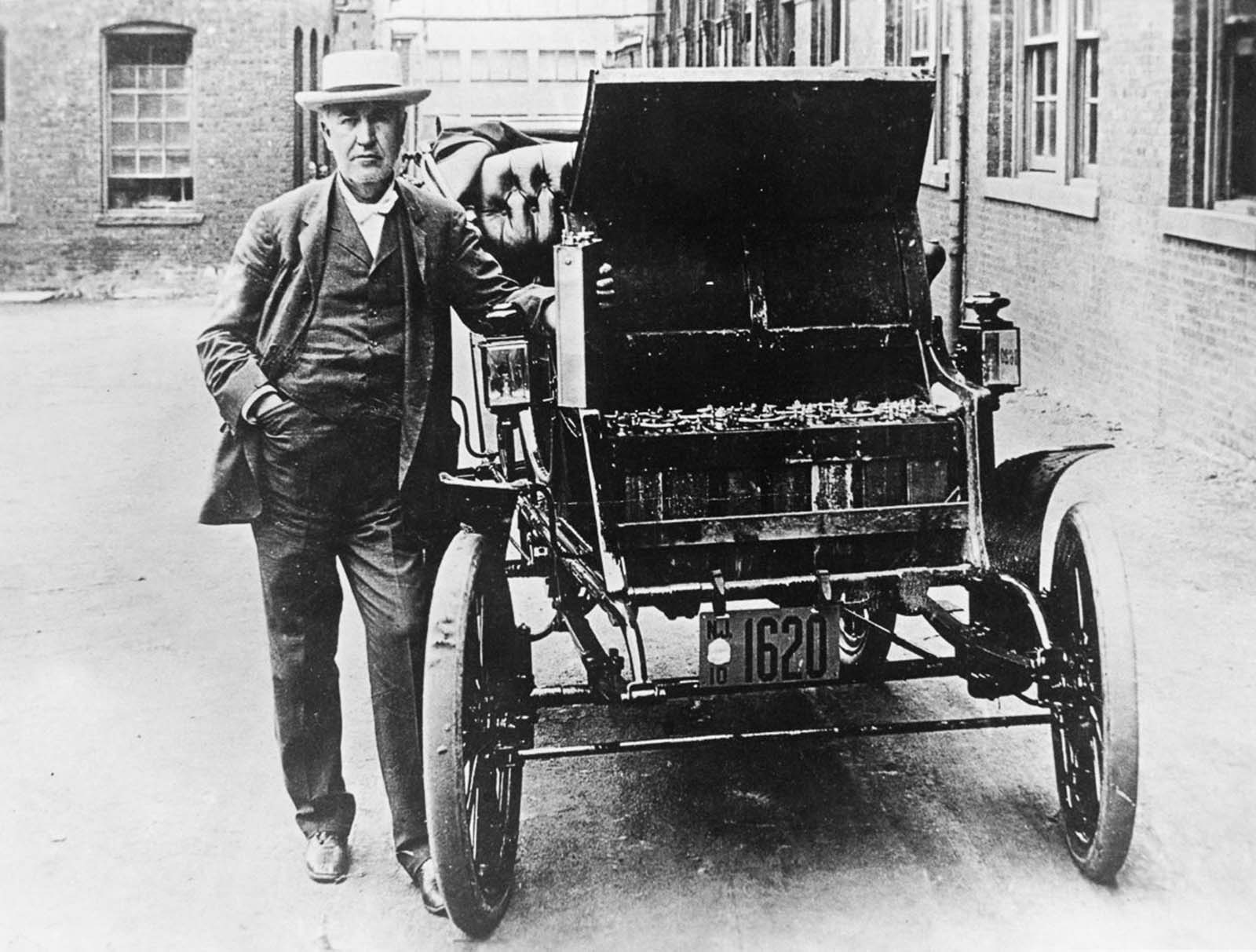 The story in pictures of the early electric cars, 1880