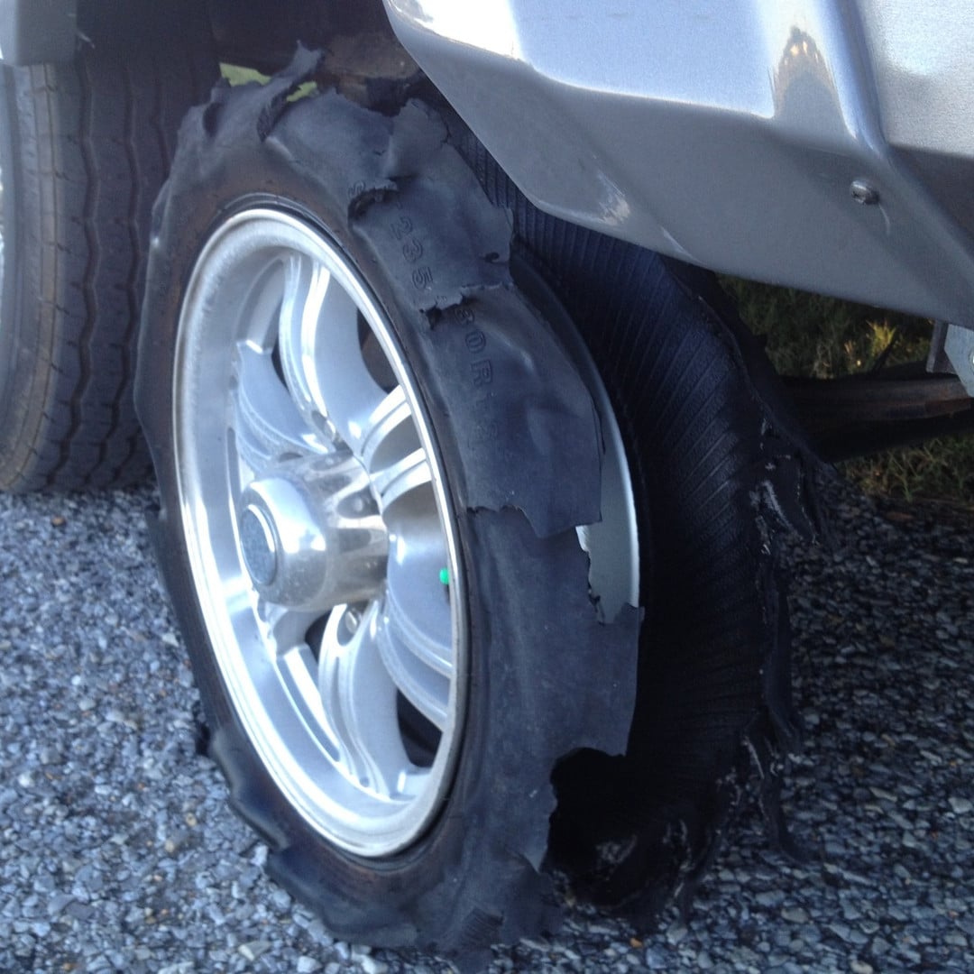 Tire and Wheel Road Hazard