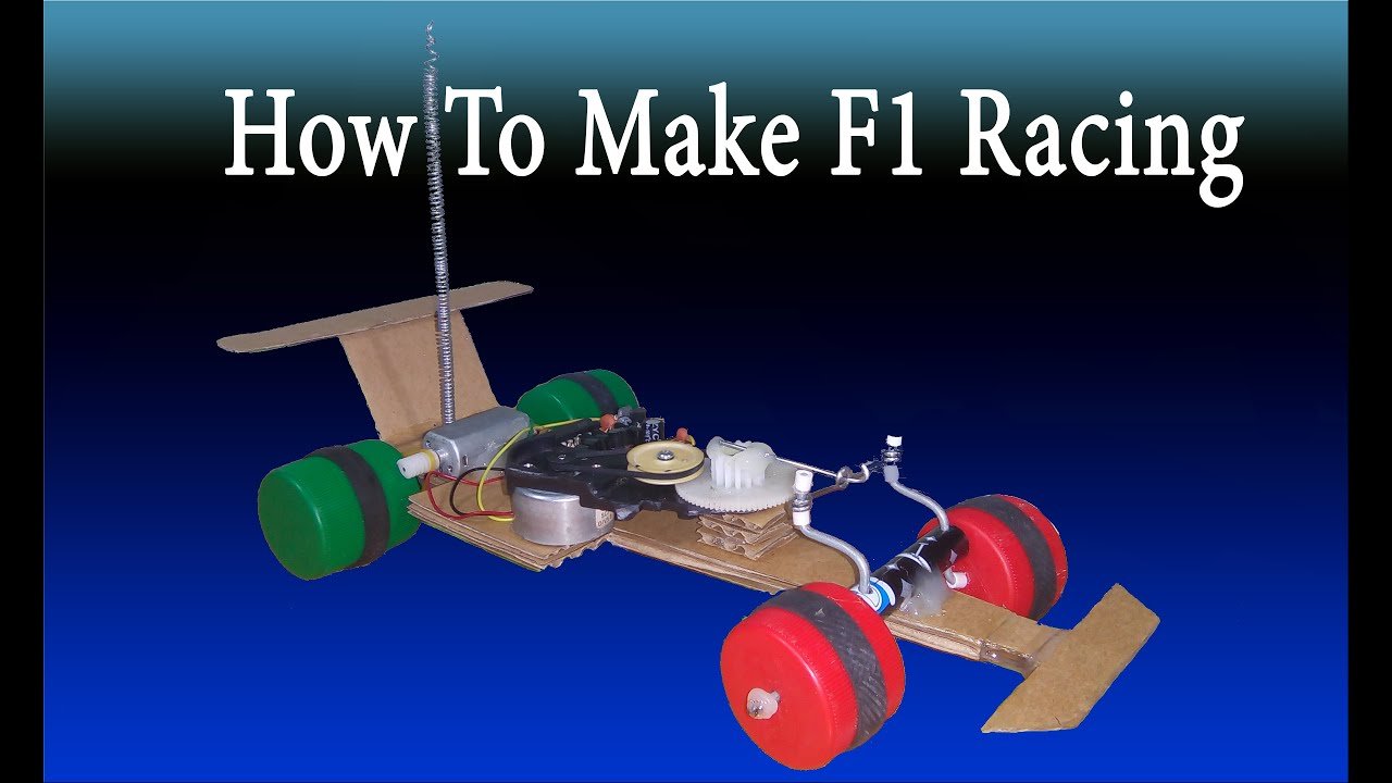 [TUTORIAL] DIY Formula 1 racing car remote control, How to ...