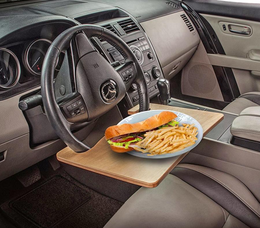 Wheelmate Steering Wheel Table For Easy Eating and Working In The Car