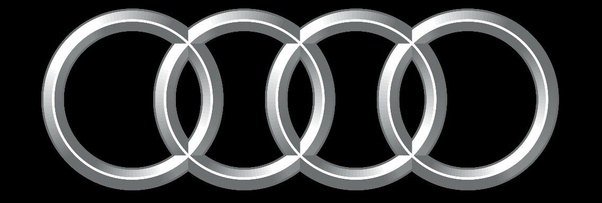 Why does Audi have four circles as its symbol?